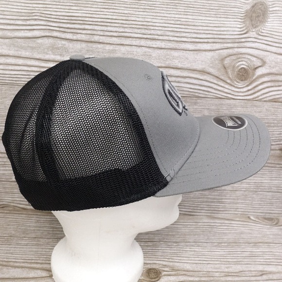 NEW! OUTDOOR CAP PROFLEX GRAY ADJUSTABLE SNAPBACK MESH BASEBALL HAT CAP - Picture 8 of 10